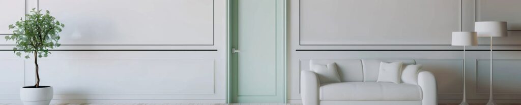 deur verven zonder te verwijderen