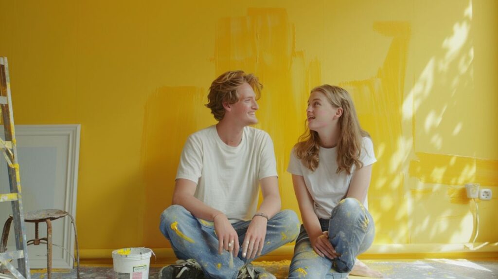 klusjes met ral 1000 geel