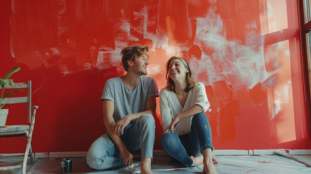 klusjes met ral 3009 rood